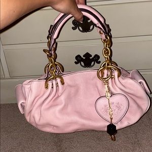 Juicy Couture Pink Leather purse